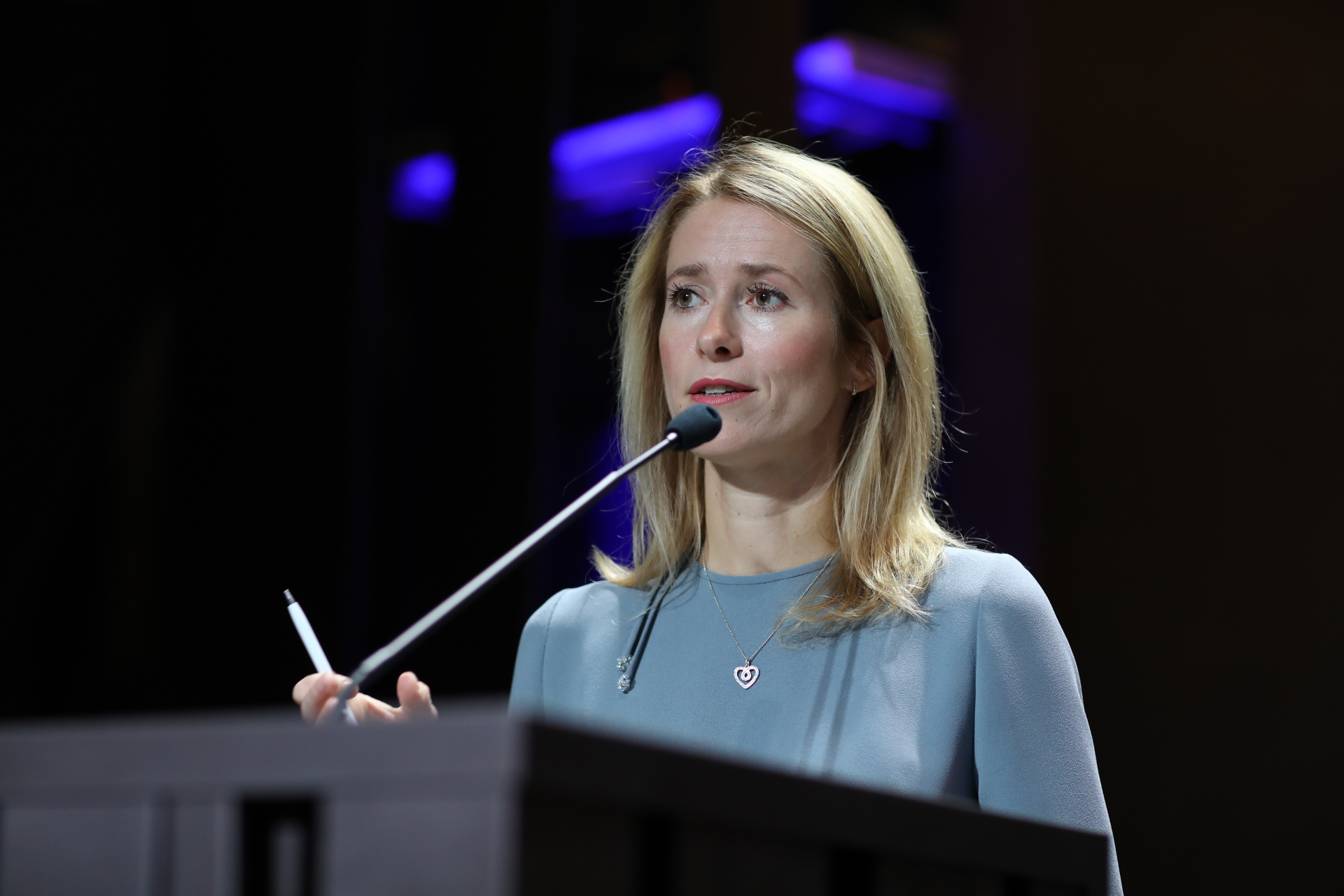 Kaja Kallas, primera ministra d'Estònia. (fotografia: EU2017EE Estonian Presidency, CC BY 2.0, via Wikimedia Commons)