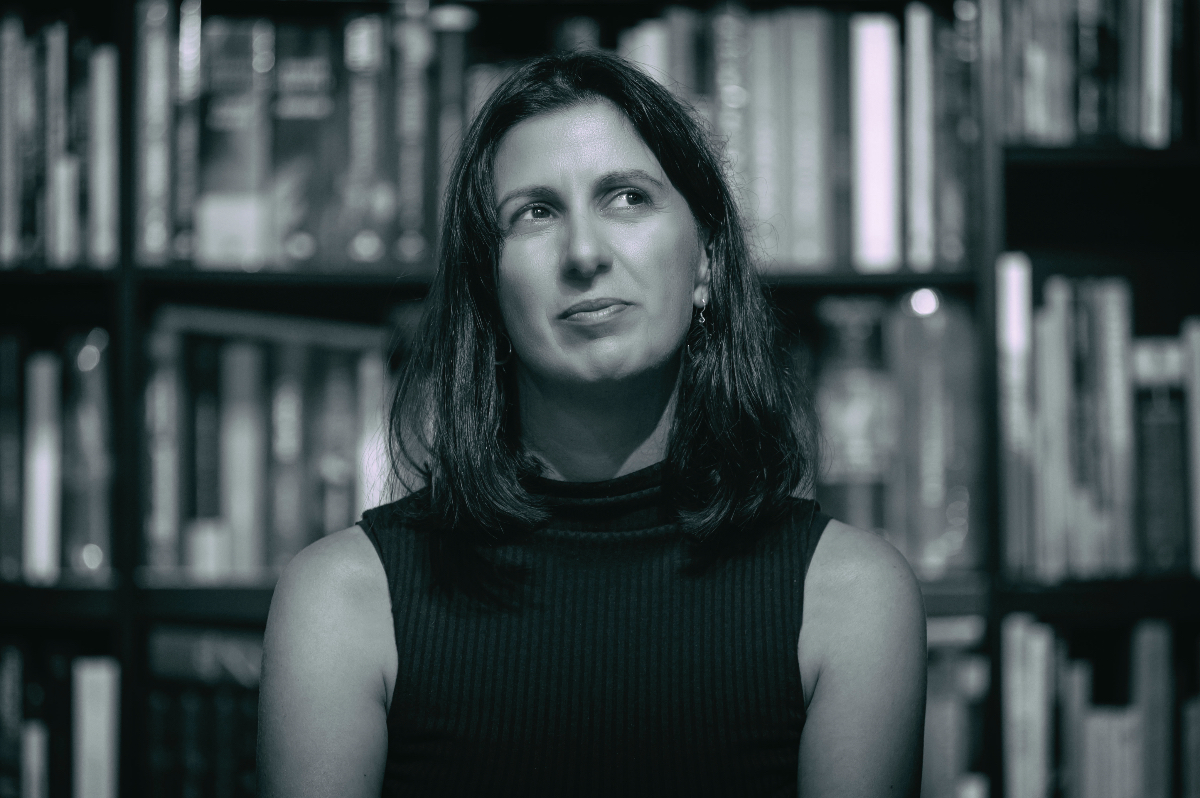 L'escriptora Lucia Pietrelli.