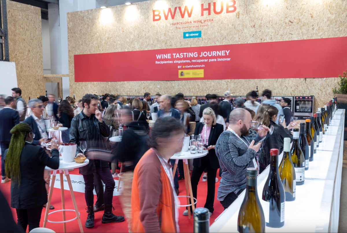 L'espai Wine Tasting Journey, dins la BWW 2024.