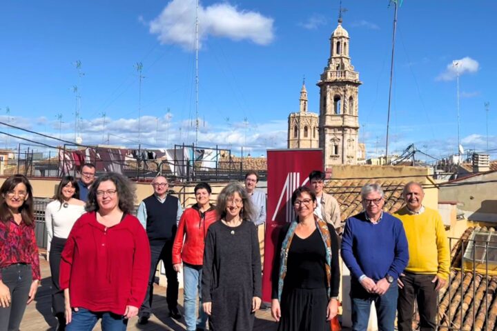 La nova junta de l'Acció Cultural del País Valencià (fotografia: ACPV).