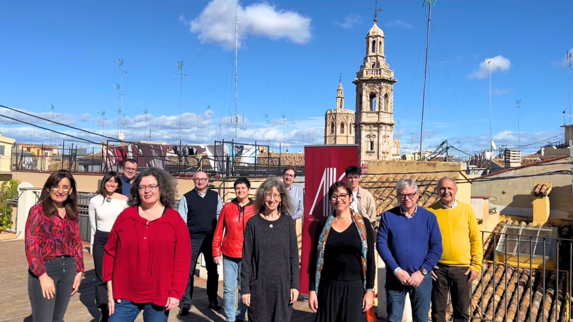 La nova junta de l'Acció Cultural del País Valencià (fotografia: ACPV).