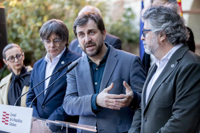 Comín assegura que tornarà a Catalunya amb Puigdemont el dia de la investidura