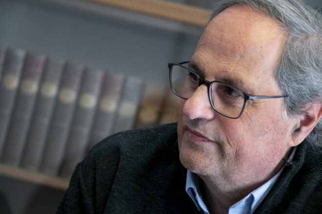 Torra diu que l’oficialitat del català a Europa solament serà possible per Andorra