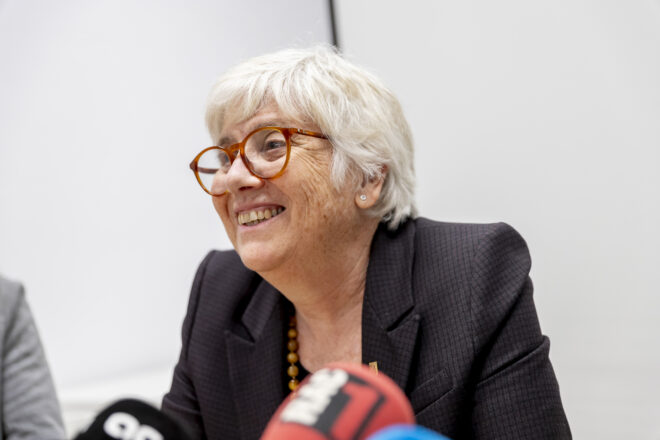 Clara Ponsatí serà la cap de llista d’Alhora a les eleccions a Catalunya