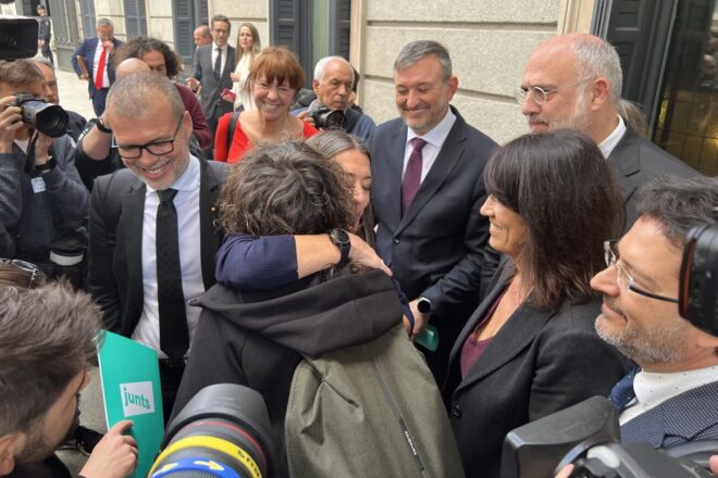 Totes les reaccions a l’entrada en vigor de l’amnistia