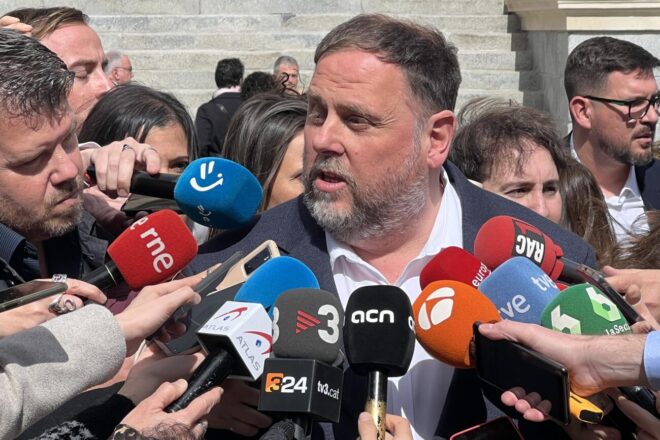 El TC espanyol desestima el recurs de Junqueras contra la decisió d’excloure’l de les eleccions espanyoles del 2019