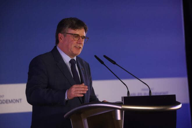 [VÍDEO EN DIRECTE] Conferència de Carles Puigdemont sobre el seu futur polític