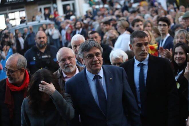 [VÍDEO EN DIRECTE] Conferència de Carles Puigdemont sobre el seu futur polític