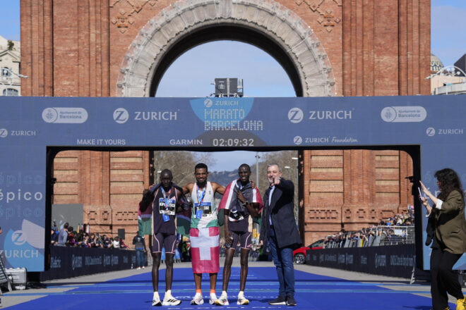 Més de 20.000 corredors participen en la Marató de Barcelona