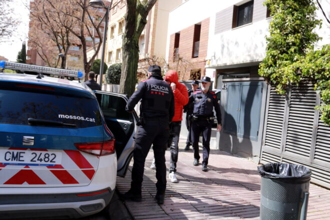 Detingut un mosso d’esquadra en una operació contra l’emblanquiment de capitals a Lleida