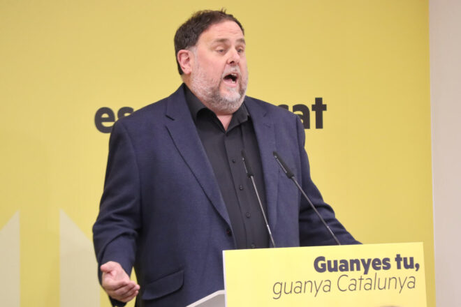 El Tribunal Constitucional espanyol avala la retirada de l’escó com a eurodiputat a Junqueras