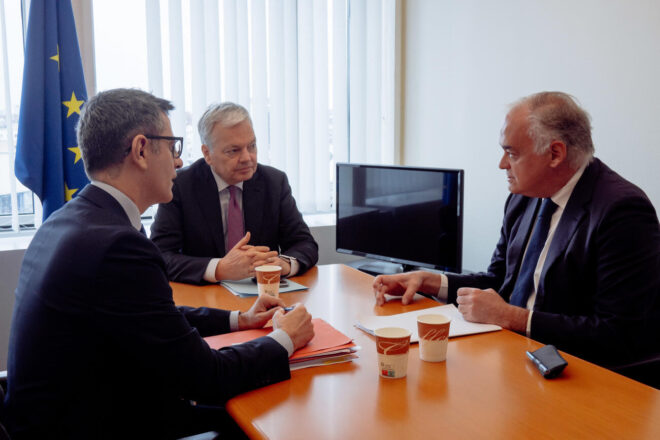 PSOE i PP es reuniran avui a Brussel·les per tancar la reforma del poder judicial espanyol