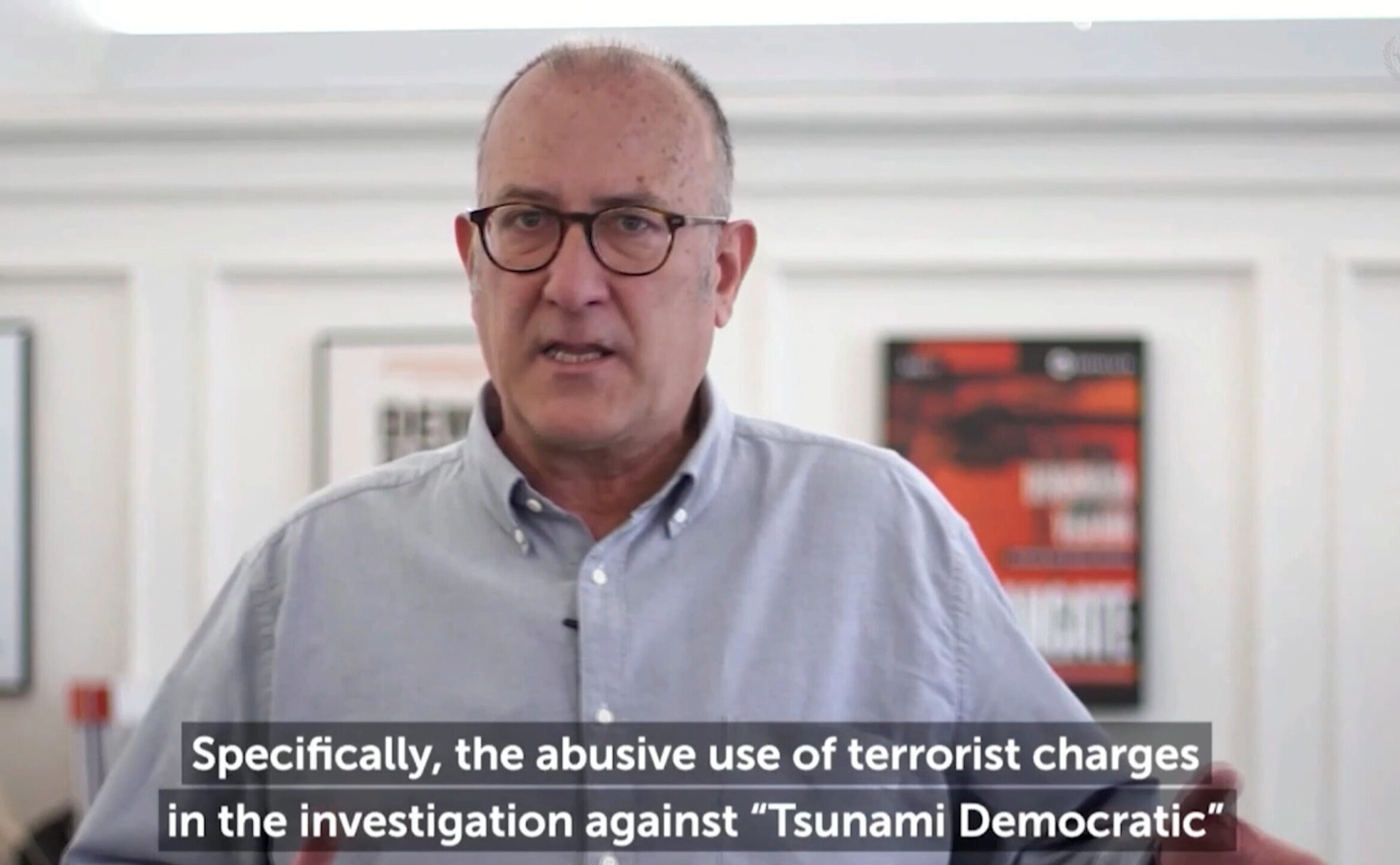 Antich en un moment de la intervenció (fotografia: Òmnium Cultural).