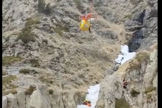 S’ha mort l’excursionista arrossegat per una allau aquest cap de setmana a Queralbs