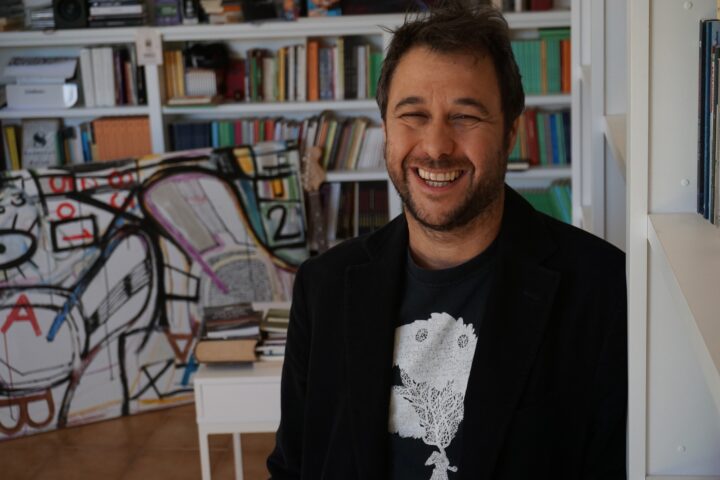 L'escriptor Ramon Mas (fotografia: Joanot Cortés).