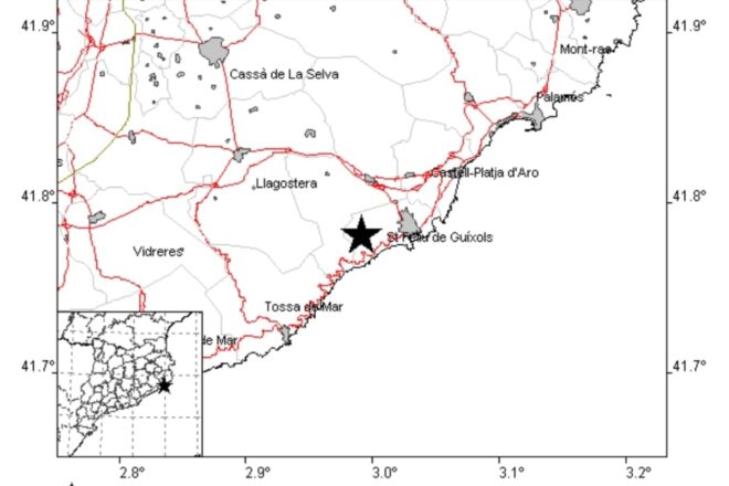 Un terratrèmol sacseja el Baix Empordà per segona vegada en menys de dotze hores