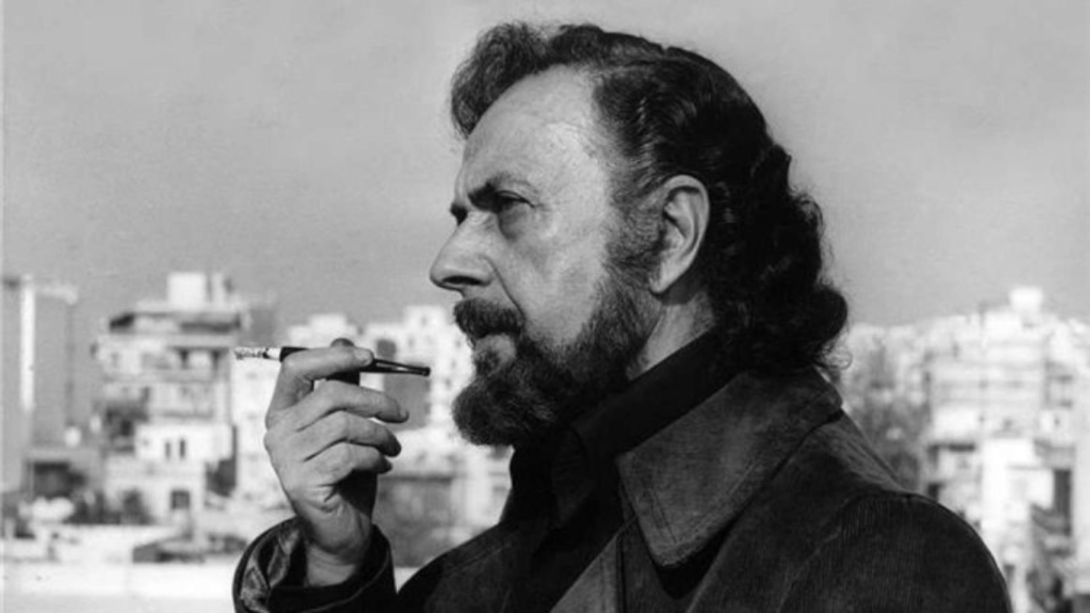 El poeta Iannis Ritsos.