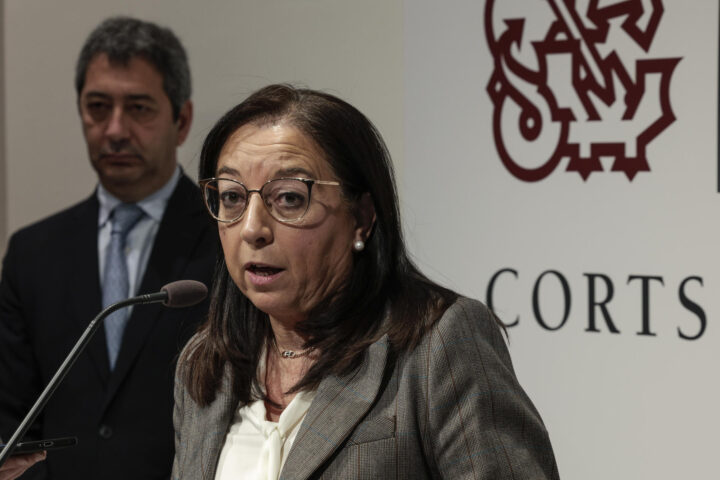 La presidenta de les Corts Valencianes, Llanos Massó (Vox).