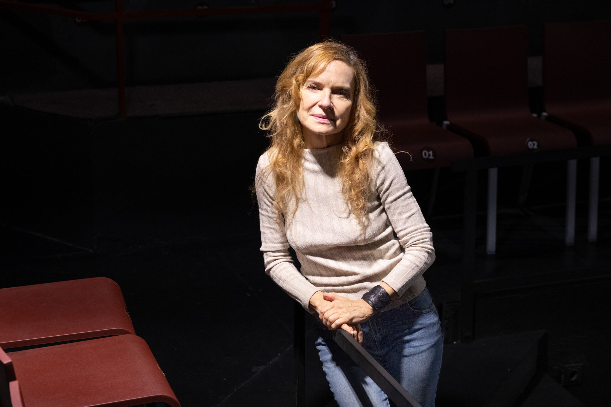 Mireia Ros, dimarts passat al teatre Gaudí de Barcelona (fotografia: Adiva Koenigsberg).