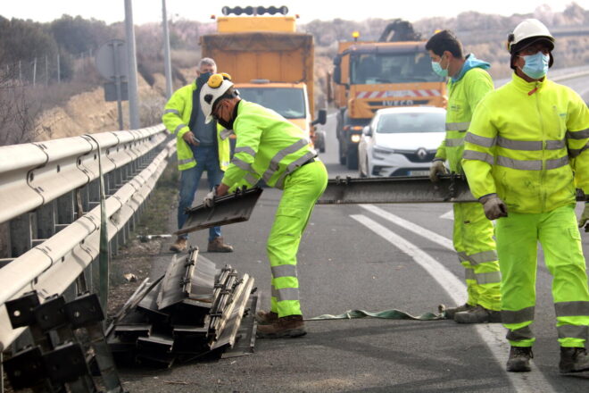 La A-2, reoberta en tots dos sentits després de cinc dies de tall dels pagesos