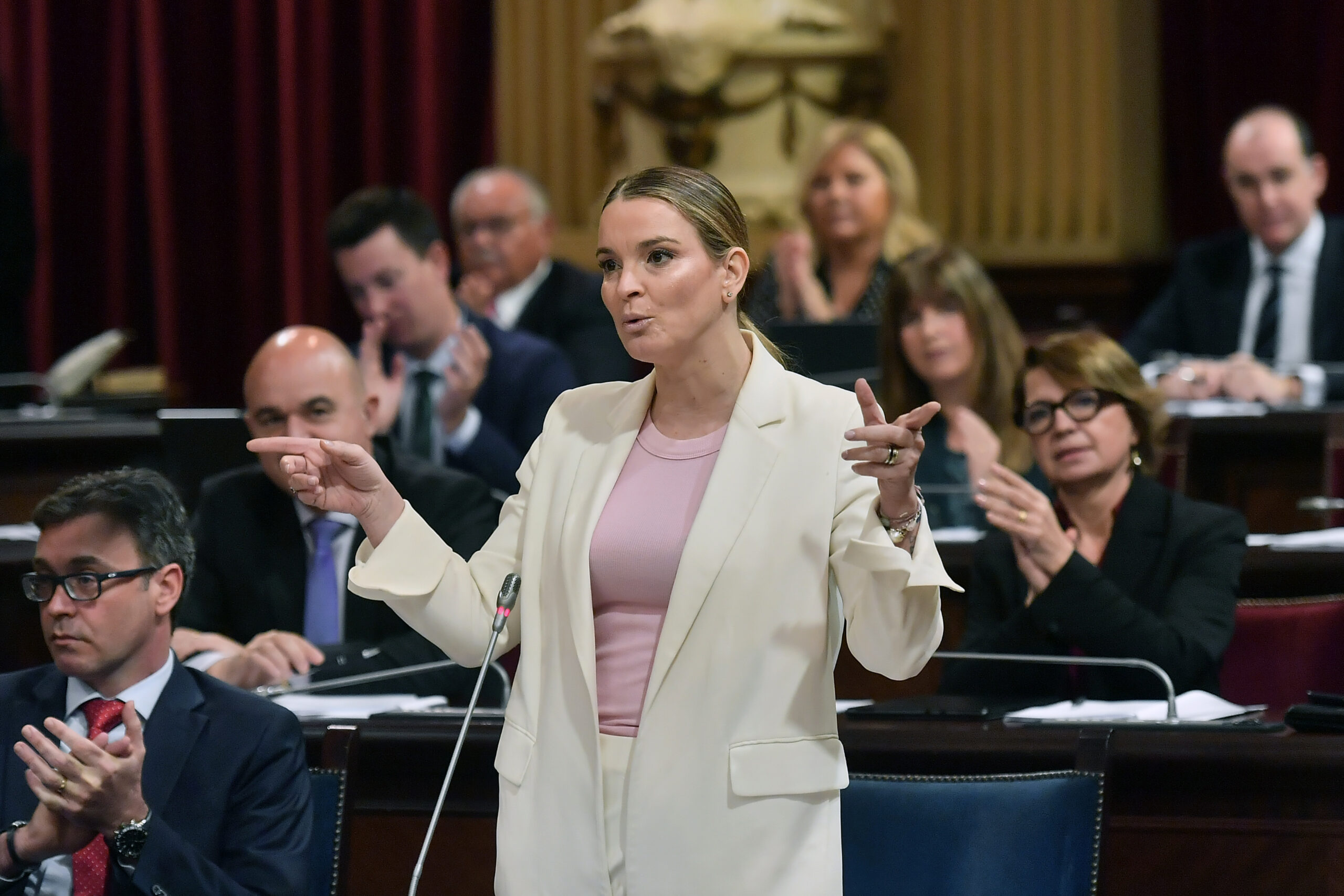 Marga Prohens, presidenta de les Illes, en una imatge d'arxiu (fotografia: EFE/ Miquel A. Borràs).