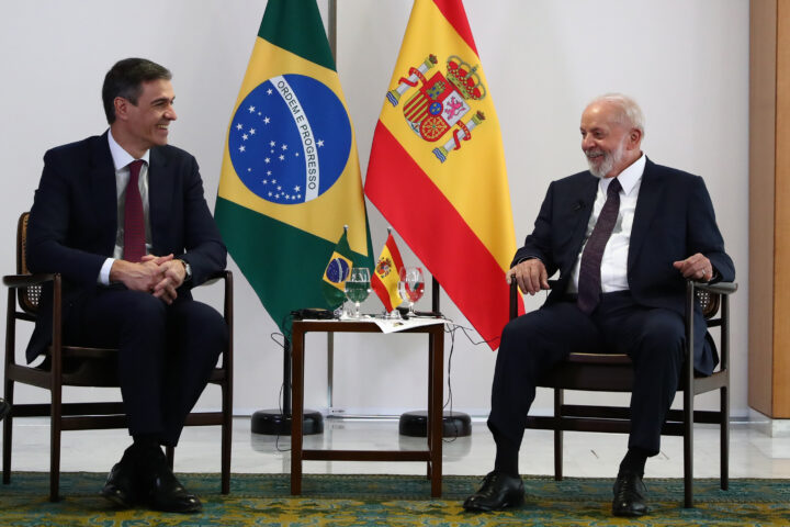 Sánchez i Lula da Silva, a Brasilia (fotografia: La Moncloa).