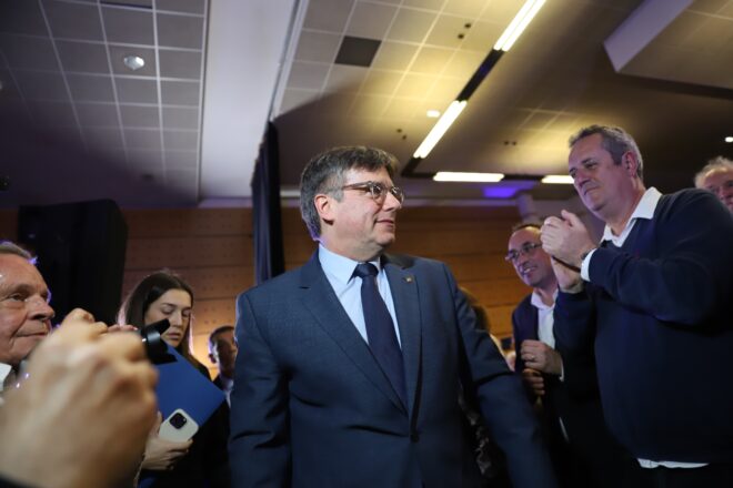 [VÍDEO EN DIRECTE] Conferència de Carles Puigdemont sobre el seu futur polític