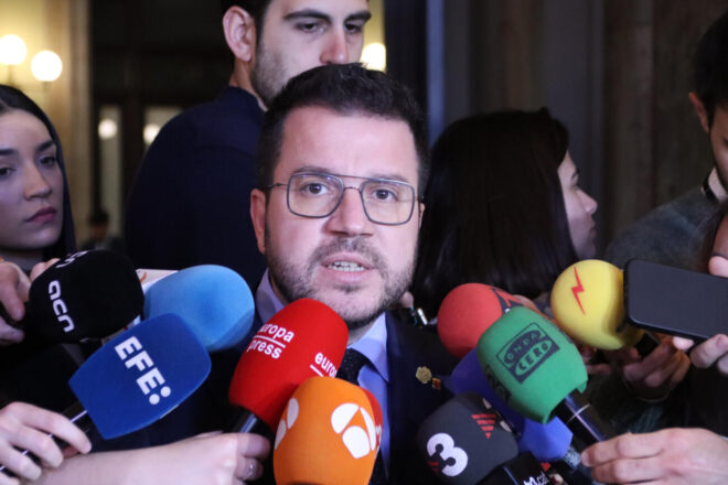 Aragonès celebra l’acord per l’amnistia i diu que és el principi de la fi d’un malson