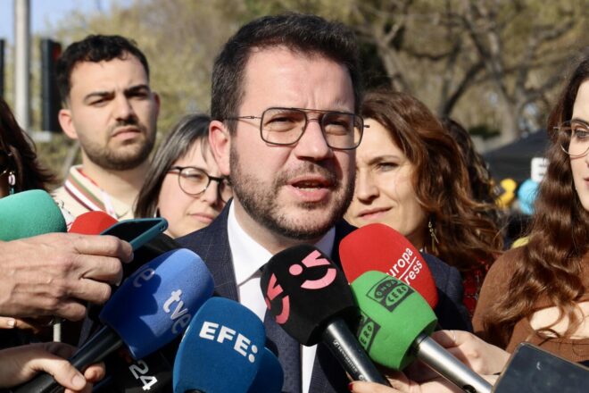 Aragonès assegura que la seva continuïtat com a president és la millor garantia per a reforçar la taula de diàleg