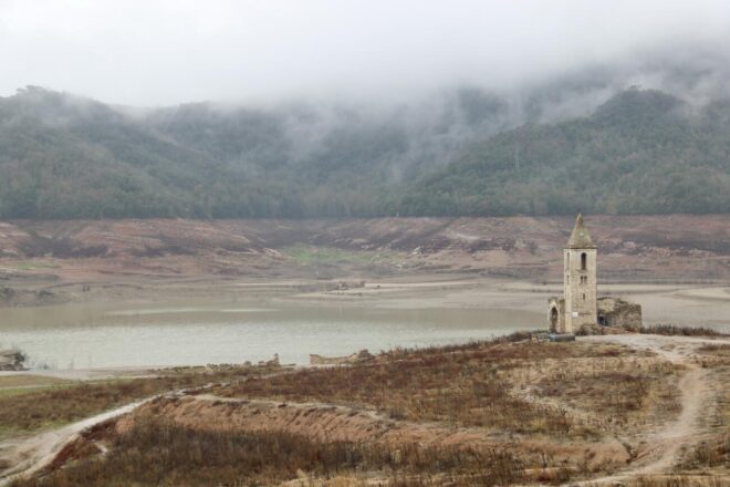 Els embassaments del Ter-Llobregat superen els 103 hectòmetres cúbics i voregen el 17%