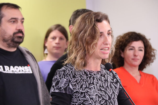 La CUP desplegarà la bandera ecologista durant la campanya electoral