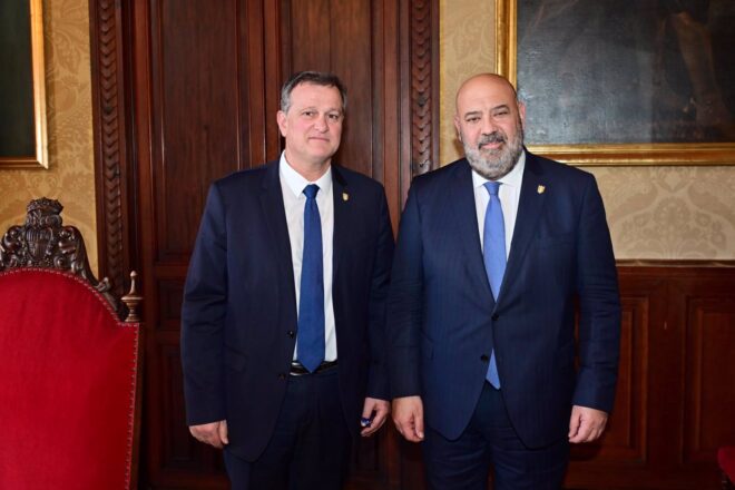 Els batlles de Palma i Perpinyà es reuneixen per a reforçar els vincles històrics i culturals