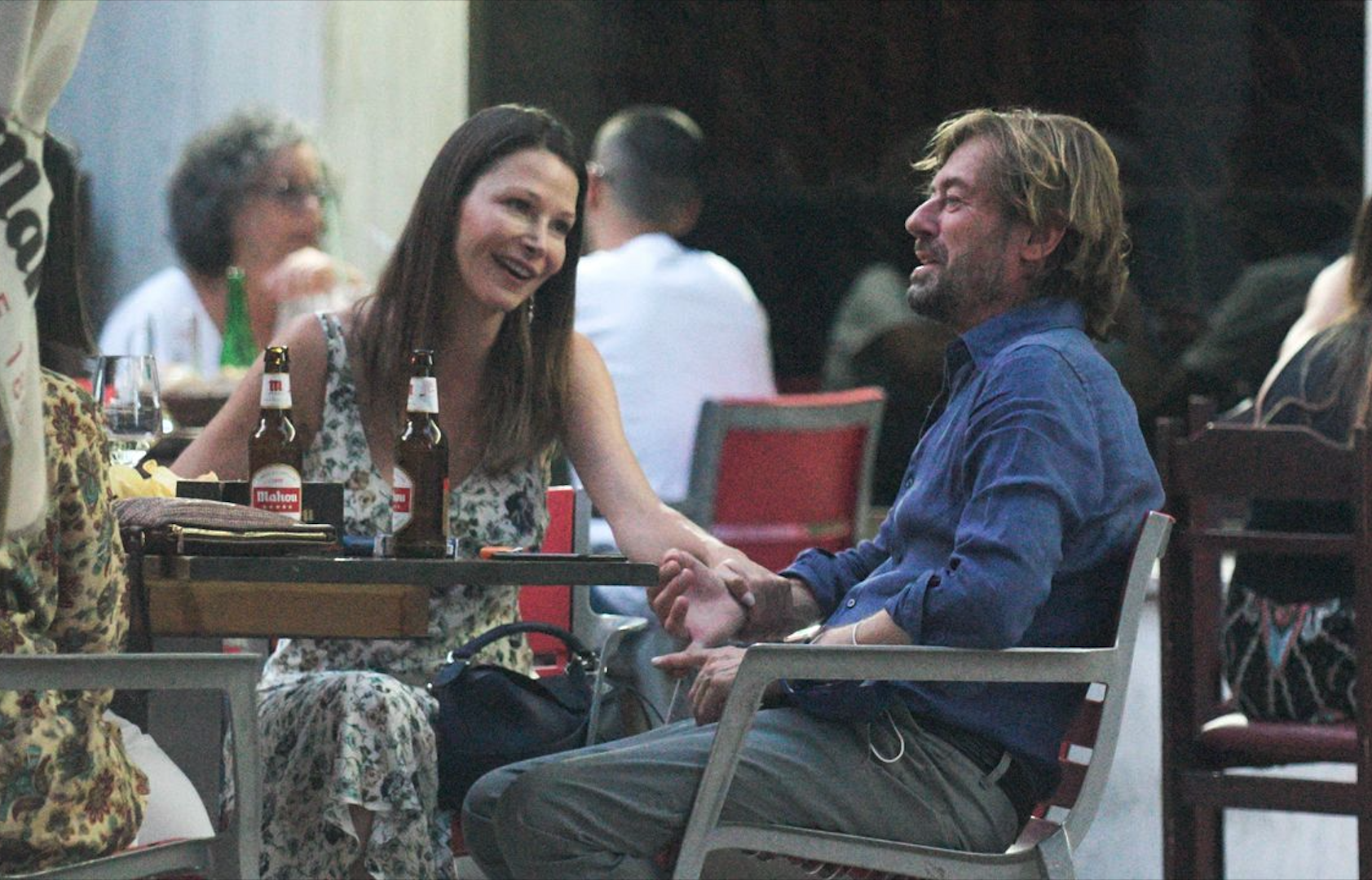 El jutge Pedraz amb la seva ex-parella Esther Doña (fotografia: Europa Press)