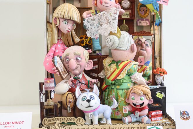 La falla Duc de Gaeta – Pobla de Farnals guanya el ninot indultat infantil