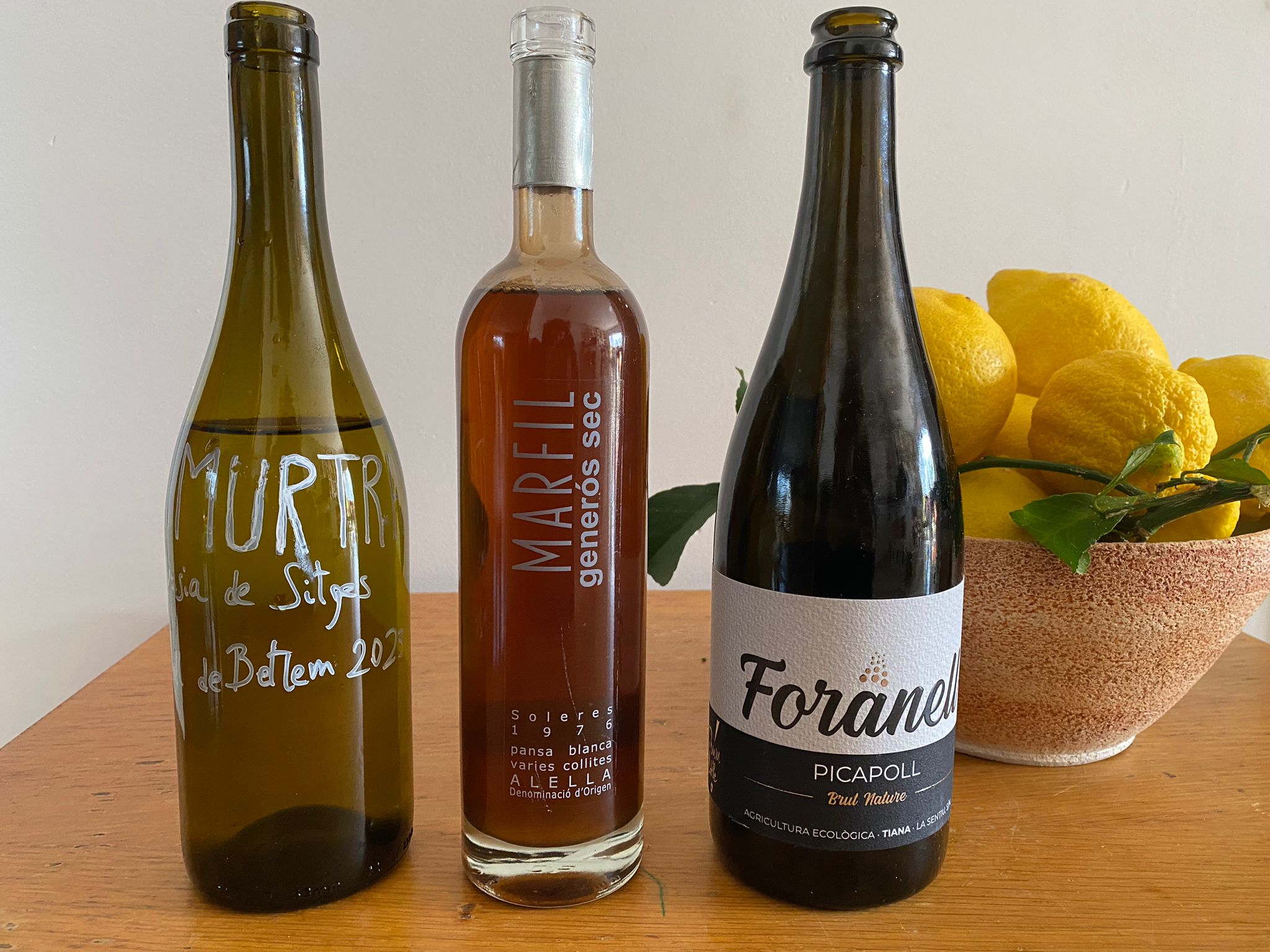 Vins patrimonials de la DO Alella.