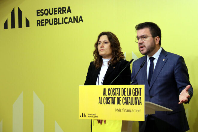 Aragonès recorda que el PSC va renunciar al consorci tributari i rebutja la proposta fiscal de Junts per “estrafolària”