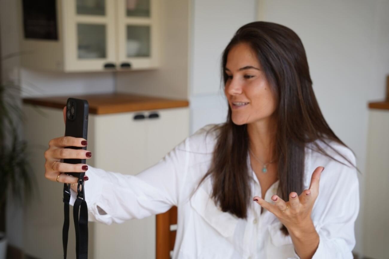 Cèlia Espanya, en una imatge d'arxiu (fotografia: Plataforma per la Llengua).