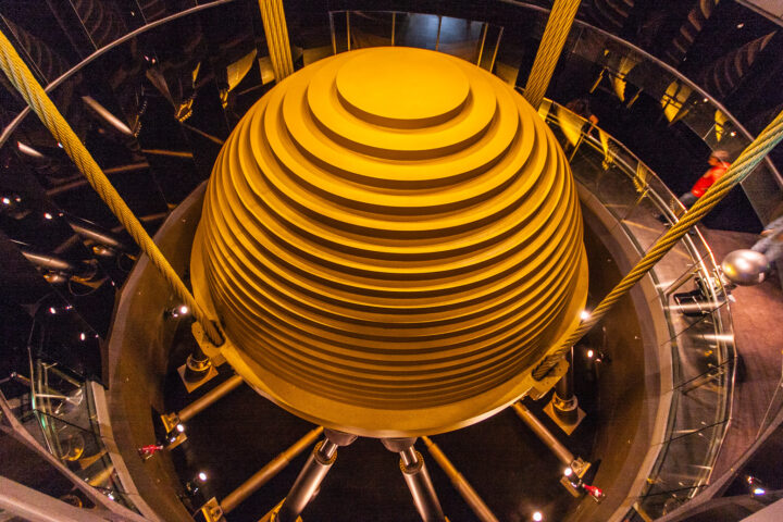 Pla de l’esfera dins el Taipei 101 (fotografia: Paul Blair/Flickr).