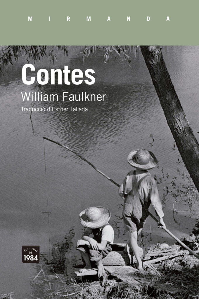 Coberta del llibre 'Contes' de William Faulkner, traducció d'Esther Tallada, Edicions de 1984
