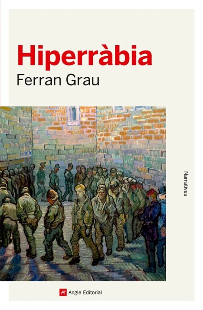 Portada del llibre 'Hiperràbia', de Ferran Grau. Editorial: Angle.