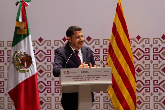[VÍDEO] L’al·legat a favor de Catalunya del cap de govern de Ciutat de Mèxic