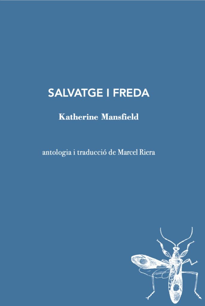 Portada de la traducció en català del llibre 'Salvatge i freda', de Katherine Mansfield. Editorial: LaBreu.