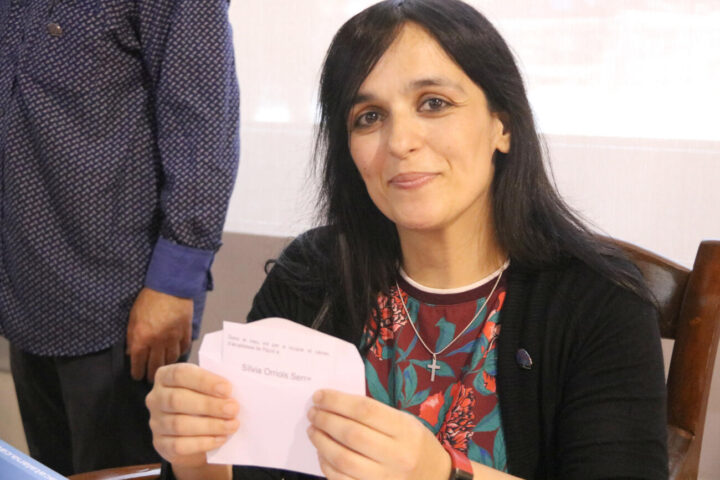 Silvia Orriols, cap de llista d'Aliança Catalana a Girona per a les eleccions a Catalunya 2024.
