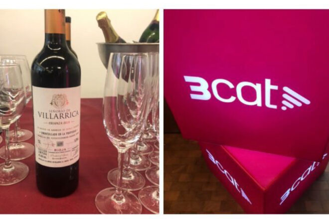 Què hi feia, un vi de la Rioja, en un acte de 3Cat per a celebrar Sant Jordi?