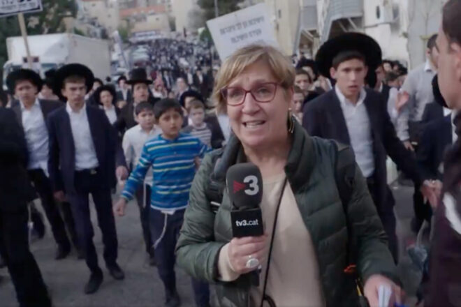 [VÍDEO] Una periodista i una càmera de TV3, expulsades d’una manifestació a Israel per ser dones