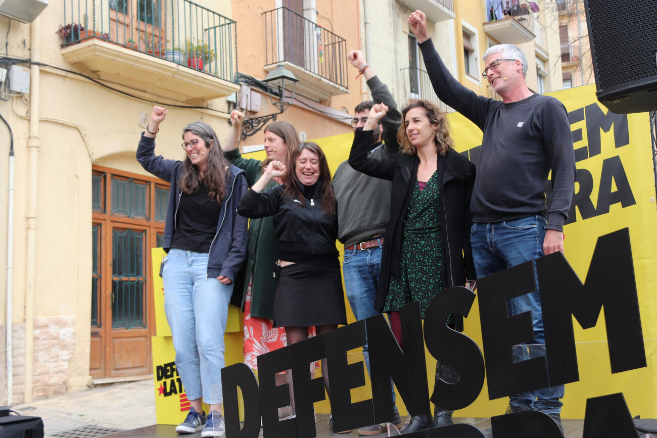 La CUP interpel·la els votants d'esquerres decebuts amb el govern en un acte a Tarragona