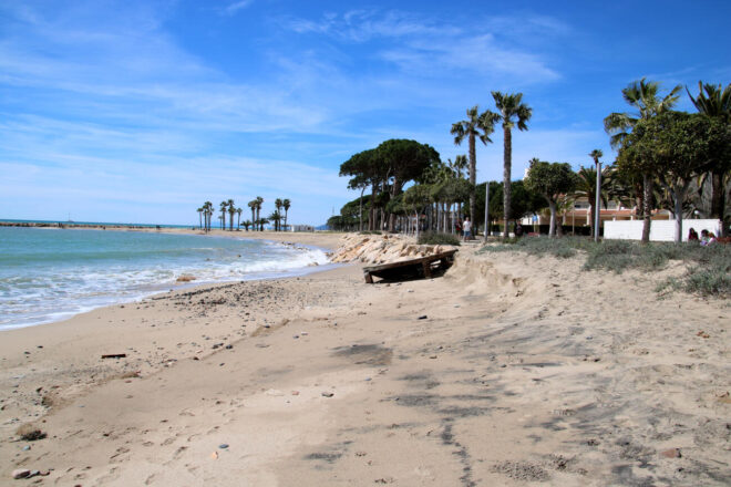 Dues platges de cada tres de Catalunya han retrocedit d’ençà del 1956