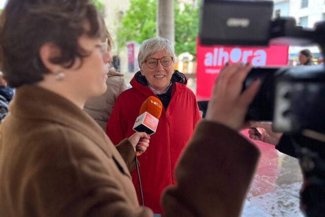 Ponsatí defensa Alhora com a vot útil per a la independència malgrat les previsions electorals