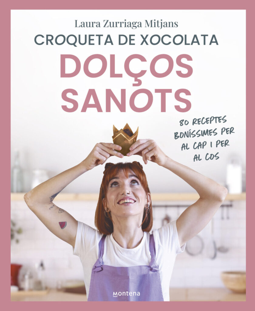 Coberta del llibre 'Dolços Sanots', de Croqueta de Xocolata.