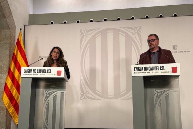 La Generalitat descarta més restriccions per la sequera durant l’estiu